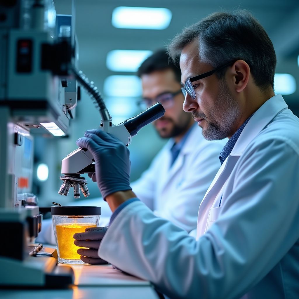 Laboratorio de calidad YPF